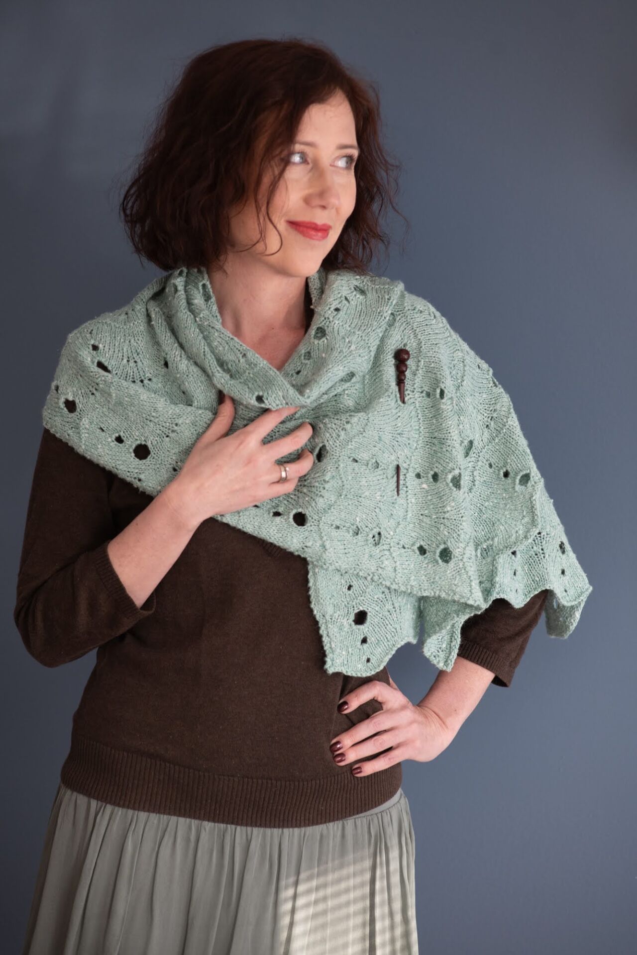 Ripple Shawl Pattern - Ellevate Designs